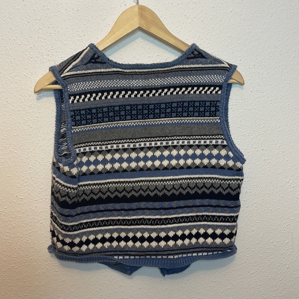 Westbound Casual Cotton Blend Cropped Vest Size M - Picture 5 of 5